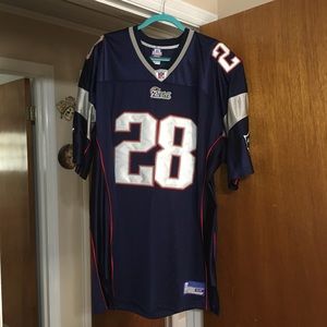 Reebok authentic Patriots jersey.
